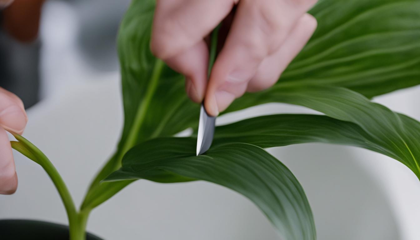 How to Propagate Peace Lily
