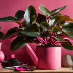 Pink Rubber Plant Care Guide