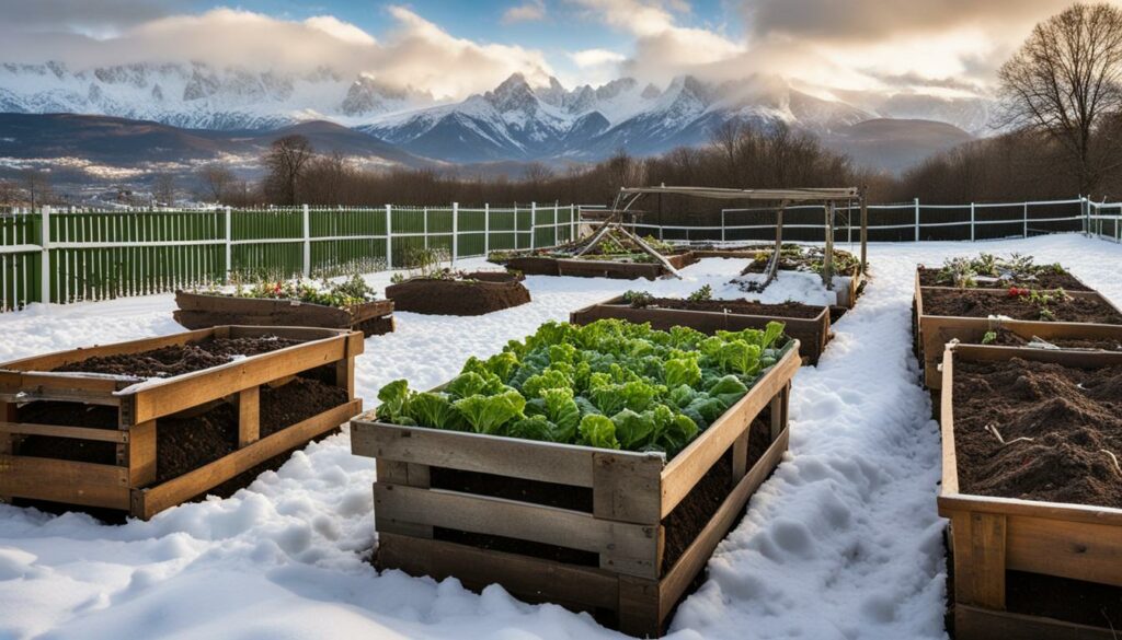 Winter vegetable gardening