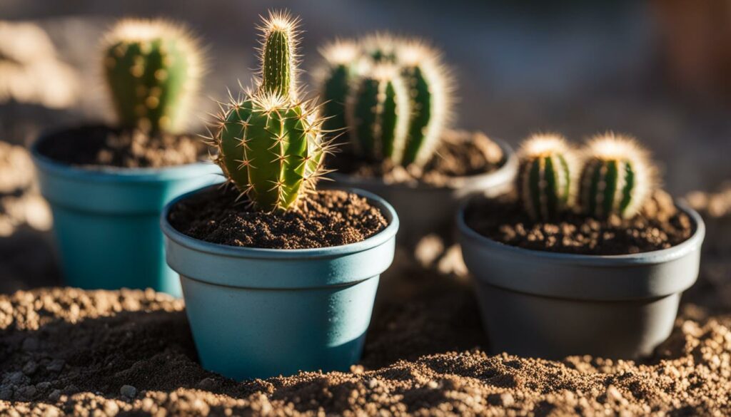 caring for cactus seedlings