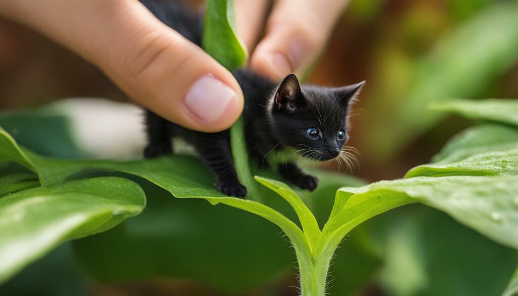 caring for kitten ear plants
